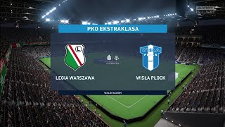 FIFA 23  Legia Warszawa vs Wisla Plock  Ekstraklasa  Gameplay [upl. by Diella378]