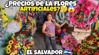 🚨¿PRECIOS DE LAS FLORES ARTIFICIALES CORONASRAMOS CARAS O VARATAS🤔😱 [upl. by Costanzia]