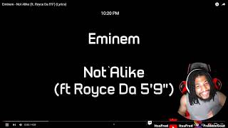 WHY MGK  Eminem  Not Alike ft Royce Da 59quot REACTIONBREAKDOWN [upl. by Sualokin]