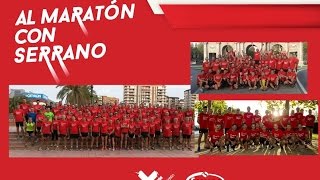 Al Maratón con Serrano Charla sobre las últimas semanas de preparación y entrenamiento [upl. by Dnilazor296]