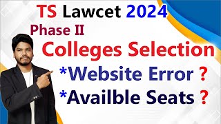 Web OptionsPhase 2Ts Lawcet 2024 [upl. by Grosberg]