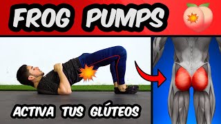 FROG PUMP 🍑Activa y Aumenta tus GLÚTEOS con este Ejercicio ✅ [upl. by Dinesh]