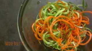 My Veggetti Spiral Vegetable Slicer review [upl. by Neehsas]