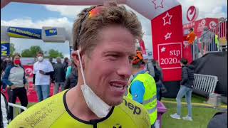 Finish interview Challenge StPölten 2021 third place Maurice Clavel [upl. by Landry]