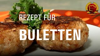 So kannst du knusprige Buletten schnell und einfach selber braten DDR Rezept [upl. by Tehcac]