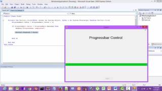 Progressbar Control VBNET [upl. by Alimac]