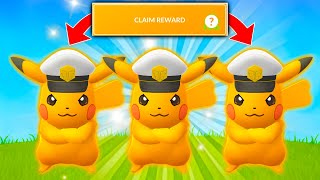 BAD NEWS ABOUT CAPTAIN PIKACHU How to Catch Shiny Captain Pikachu in Pokemon GO [upl. by Jeffries]