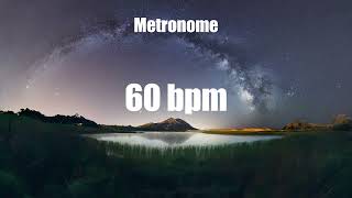 Metronome 60 bpm [upl. by Hoffert]