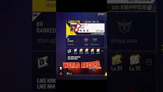 Top 3 Richest Noob Id In World Records 🙀shorts freefire [upl. by Trinatte]