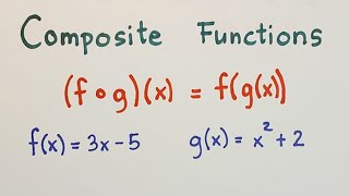 Composition of Functions  Grade 11  General Mathematics [upl. by Eiggem]