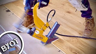 Engineered Hardwood Floor Install  TOP Pro Tips [upl. by Haland396]