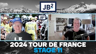 Is Pogacar his own worst enemy  Tour De France 2024 Stage 11  JB2 [upl. by Patsis]