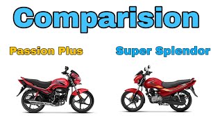 Hero Passion Plus VS Hero Super Splendor All Colours Varient Price Passion Plus VS S Splendorसभी [upl. by Yanehs35]