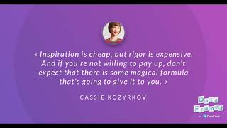 45 Decision Intelligence and Data Science with Cassie Kozyrkov [upl. by Resa]