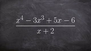 How to Math  Dividing polynomials using synthetic division [upl. by Havens595]