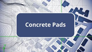 Concrete Pads with Trimble Connect [upl. by Doak]