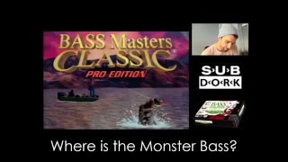 Bass Masters Classic Pro Edition SNES Where is the Monster Bass [upl. by Naxor]