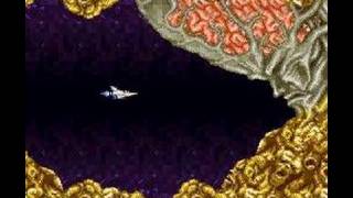 Gradius 3 final boss on arcade mode  no power ups [upl. by Goodyear]