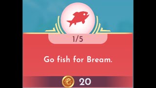 Go fish for Bream  Disney Dreamlight Valley [upl. by Nnylamme510]