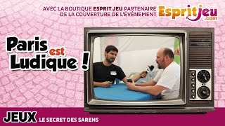 Paris Est Ludique 2015  Le secret des Sarens  Elemon games [upl. by Anilecram]