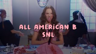 OLIVIA RODRIGO all american b SNL performance twixtor [upl. by Lynden359]