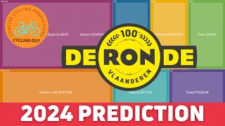 Ronde Van Vlaanderen 2024 PREVIEW  FAVOURITES  PREDICTION [upl. by Gustav]