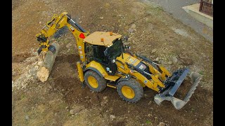 Gappa sro  tiltrotator Slovakia  4K How a CAT 444 played with WOOD  It may be your standard [upl. by Aihn]