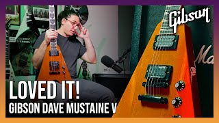 Gibson Dave Mustaine Flying V  Review in Detail [upl. by Zaller]