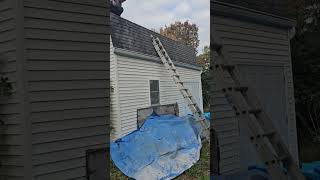 GAMBREL SHED ROOF beforeafter [upl. by Mechling707]