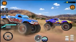 mega rep monster truck game video [upl. by Retrop]