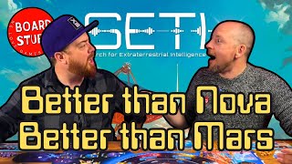 SETI Review  Better than Ark Nova Better than Terraforming Mars [upl. by Snah840]