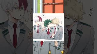 BakuDeku Art  Deku Holding Kacchans Tie 1920 [upl. by Zizaludba]