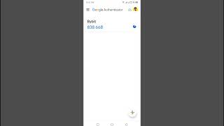 use google authenticator app [upl. by Cleres872]