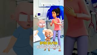 Ipin Buta Butuh Mata Upin Dan Kak Ros Cari Mata Baru [upl. by Grannie]