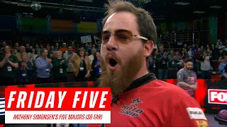 Friday Five  Anthony Simonsens Five PBA Tour Major Championships So Far [upl. by Henricks206]