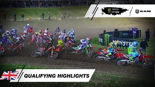 RAM Qualifying Highlights  Monster Energy FIM MXoN 2024 MXGP Motocross [upl. by Clovah627]