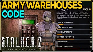 Army Warehouses Door Code PSZ12V BULAT Location Stalker 2 [upl. by Adia35]