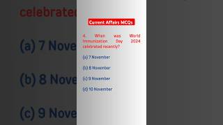 Current Affairs MCQs 2024  Stay Updated for Competitive Exams currentaffairs gk [upl. by Cointon102]