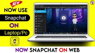 How to use Snapchat on LaptopPc  Laptop me Snapchat login kaise kare  Snapchat Web [upl. by Pietra983]