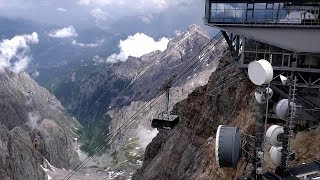 Mit der quotNeuen Zugspitzbahnquot zum höchsten Berg Deutschlands Rundfahrt [upl. by Dwane422]