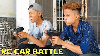 NERF GUN CAR RC CONTROL BATTLE 7 [upl. by Fons]