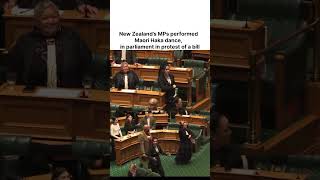 New Zealands MPs performed Maori Haka dance in parliament in protest of a Bill [upl. by Llertac36]