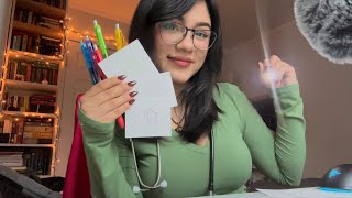 ASMR ADHD Exam  Cranial Nerve Exam [upl. by Ereynihc]