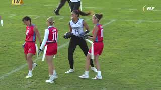 08272024  2024 IFAF Flag Football World Cup  Day 1  Women  Group Play  Czechia vs Panama [upl. by Jake43]