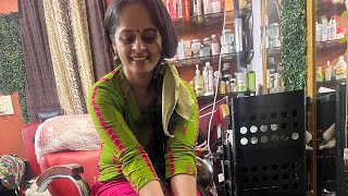 Sejal parlour is live pedicure kaise Kare pedicure ka setup kaise kareinsejalparlour youtube￼￼ [upl. by Ylrebmik]