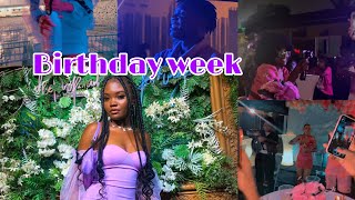 Vlog Birthday Week  Janiece’s Lashes Launch 🎊 bts of Ama Governor’s S  P ft Ghanaian Influencers [upl. by Demetrius596]