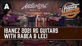 First Look at the NEW Ibanez 2021 RG Guitars  ft Rabea amp The Captain [upl. by Jakob]