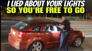 Cop Gets Called Out for Unlawful Traffic Stop  Cops Owned [upl. by Nesto]