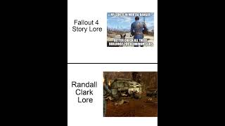 Randall Clark Lore vs Fallout 4 Lore [upl. by Adnema980]