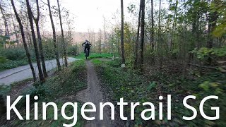 Klingentrail Solingen Flowtrail mit der HoverAir X1 Pro Mountainbike [upl. by Hgielek]